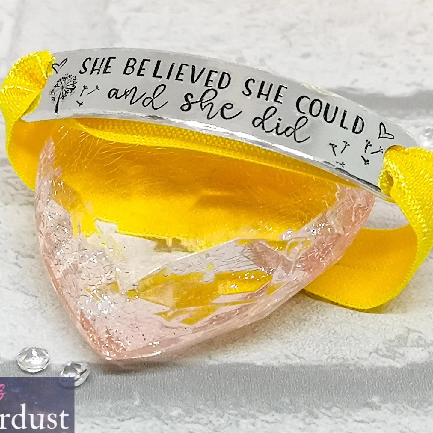 SHE BELIEVED SHE COULD Comfort Fit Bracelet