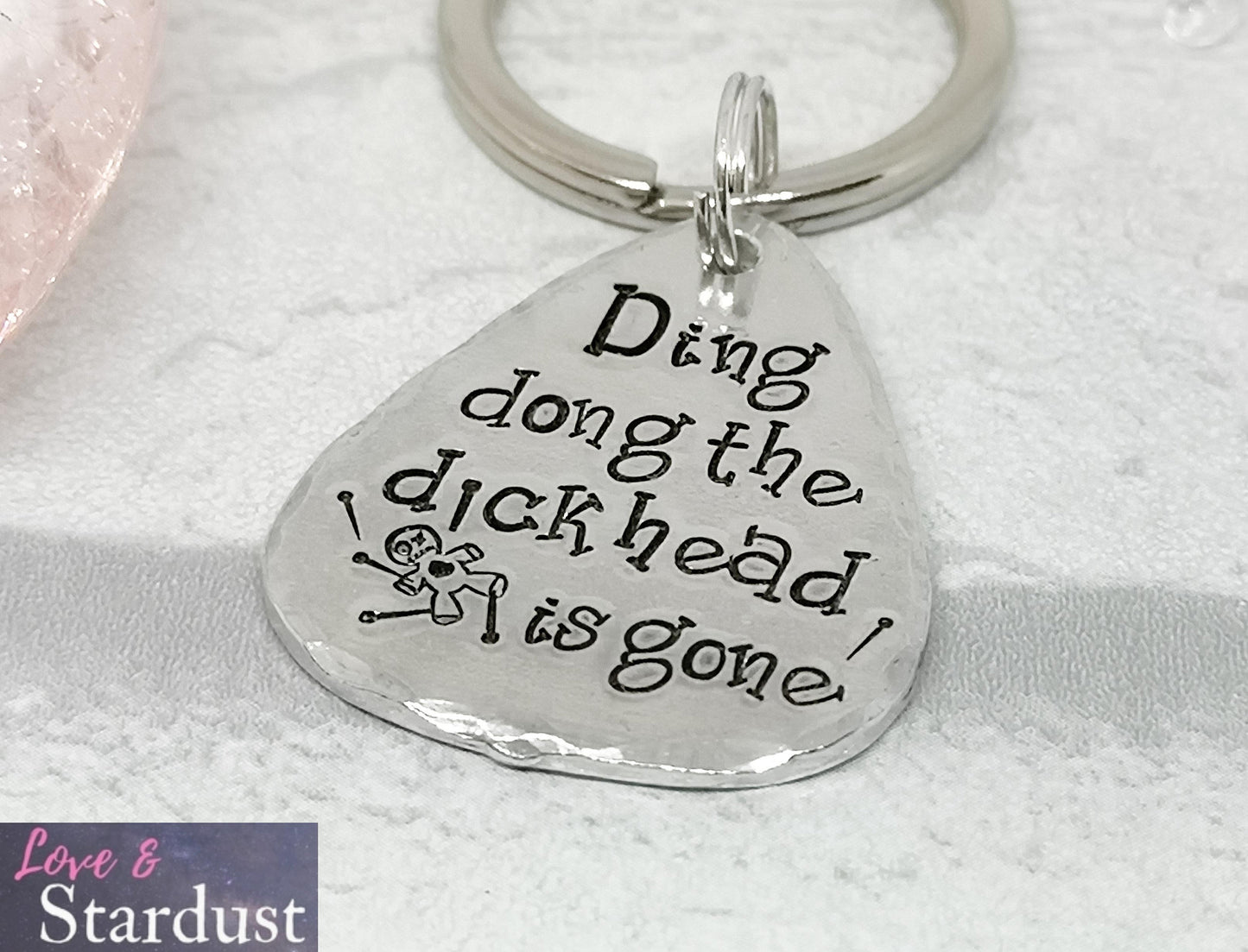 Mature but fun Voodoo themed Break-up Keyring