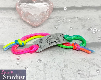 CHILD'S RAINBOW Adjustable Bracelet