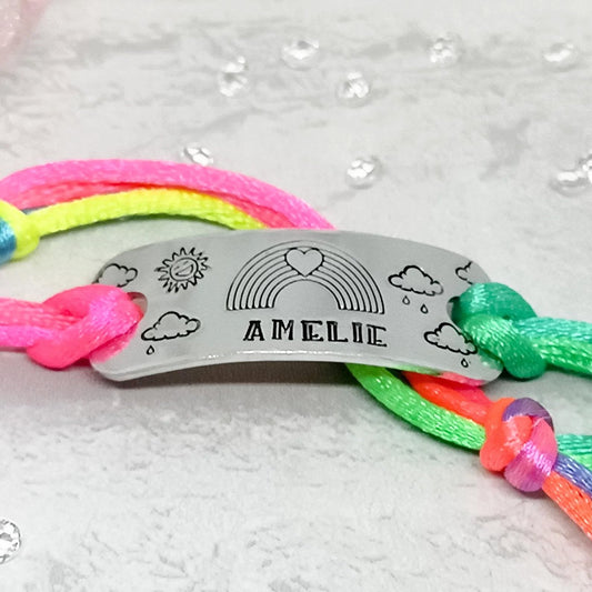 CHILD'S RAINBOW Adjustable Bracelet