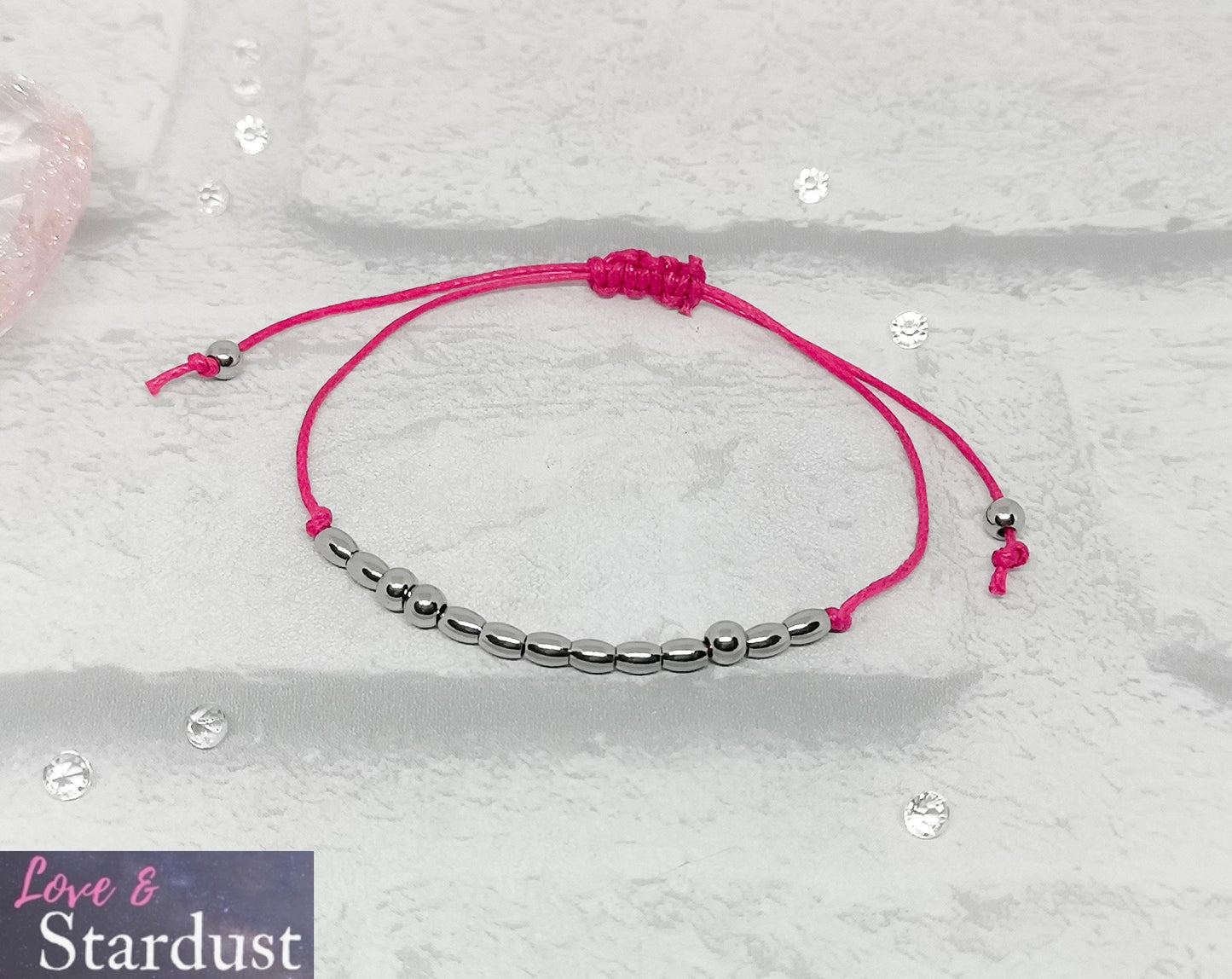 MUMMY Morse Code Bracelet