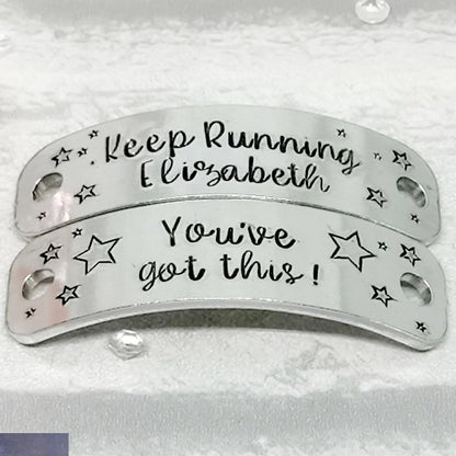 KEEP RUNNING YOU'VE GOT THIS Personalised Trainer Tags