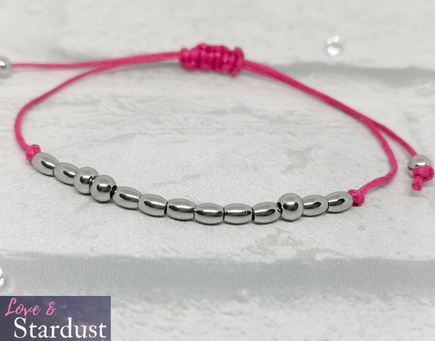 MUMMY Morse Code Bracelet