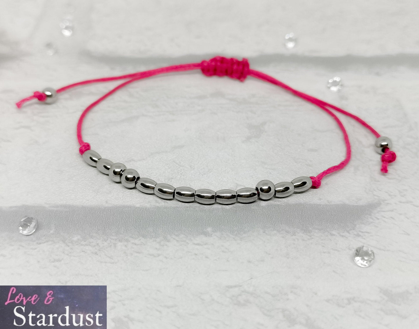 MUMMY Morse Code Bracelet