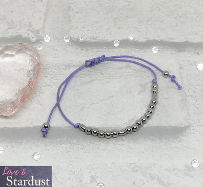 BELIEVE Morse Code Bracelet