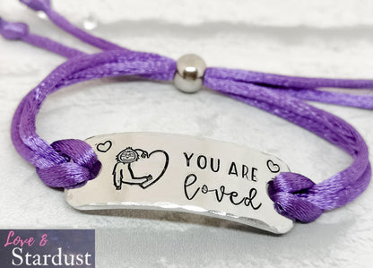 YOU ARE LOVED Adjustable Bracelet