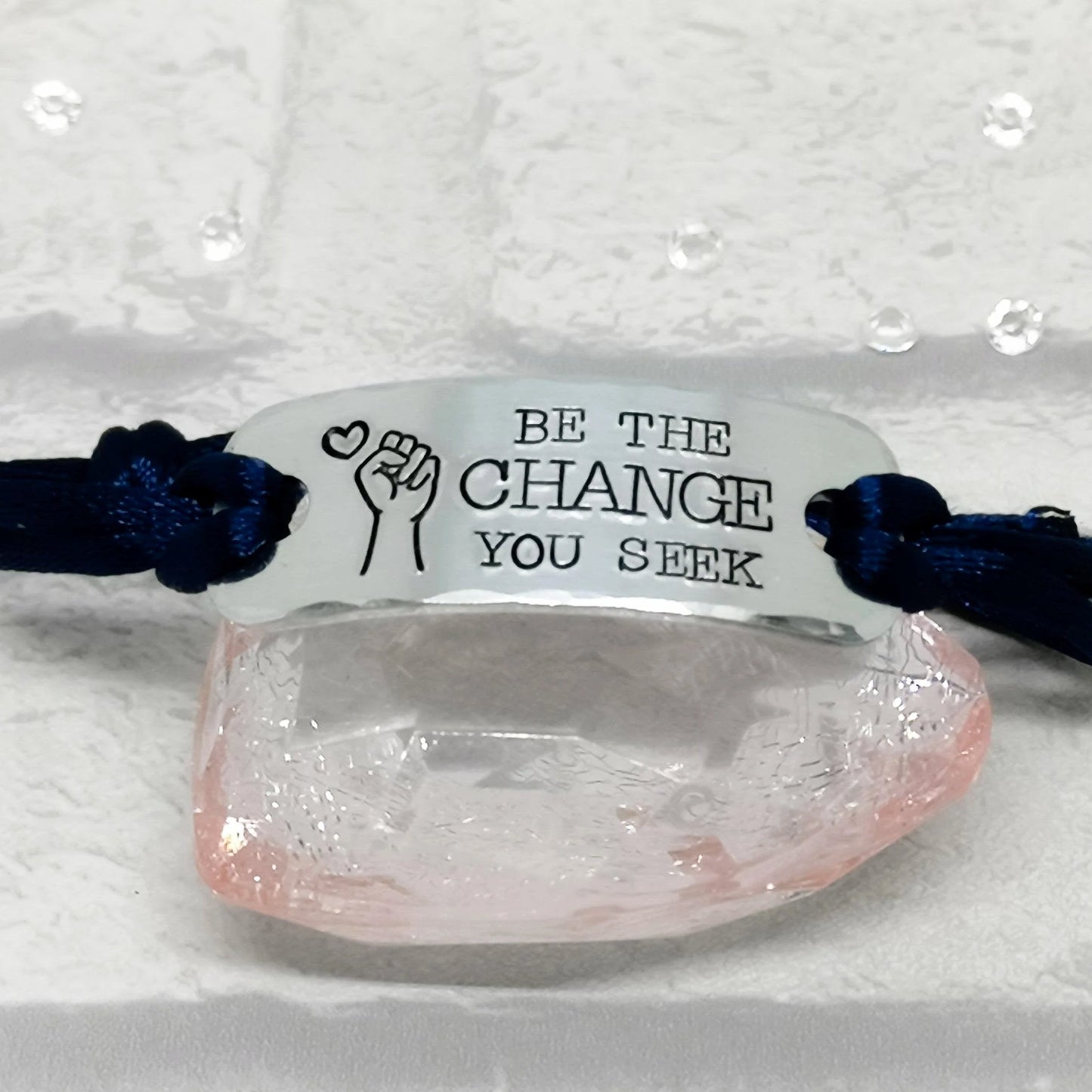 BE THE CHANGE Adjustable Bracelet