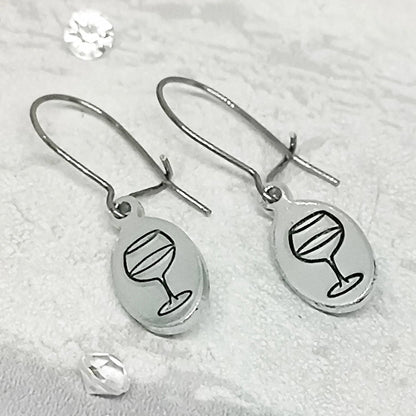 WINE GLASS Earrings