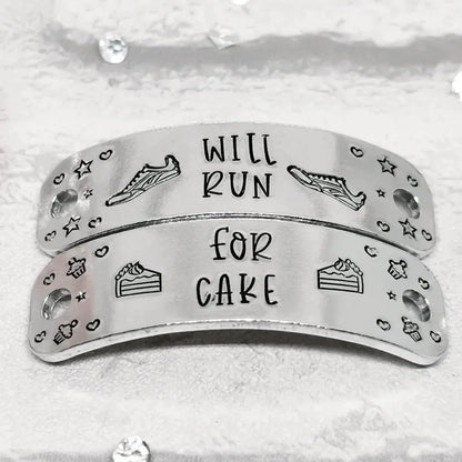 WILL RUN FOR CAKE Trainer Tags