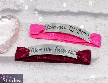 STRONGER THAN THE STORM Comfort Fit Bracelet