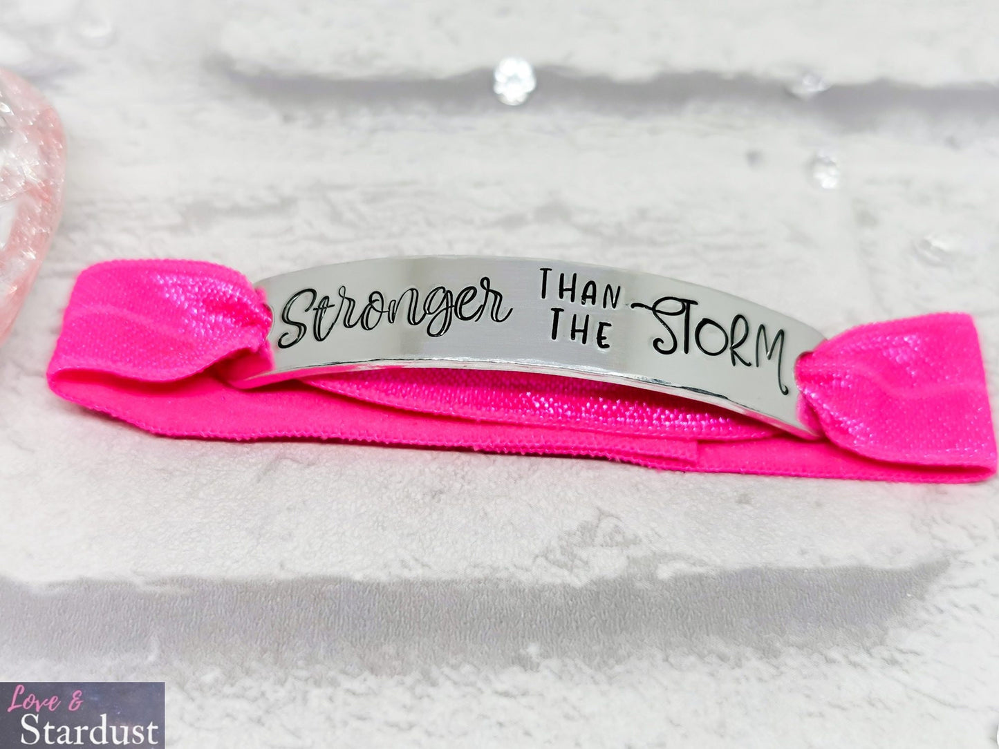 STRONGER THAN THE STORM Comfort Fit Bracelet