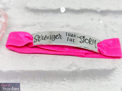 STRONGER THAN THE STORM Comfort Fit Bracelet