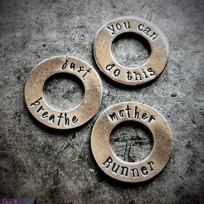 YOU CAN DO THIS Pewter Slider Bracelet
