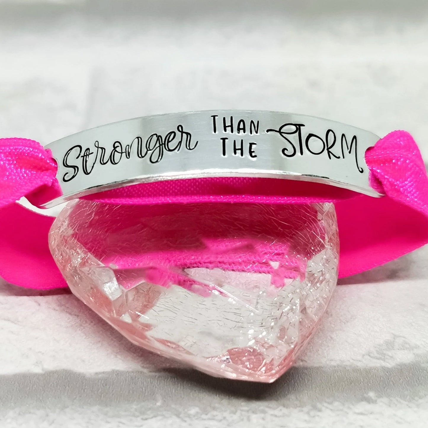 STRONGER THAN THE STORM Comfort Fit Bracelet