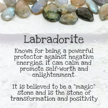 LABRADORITE Sterling Silver Necklace