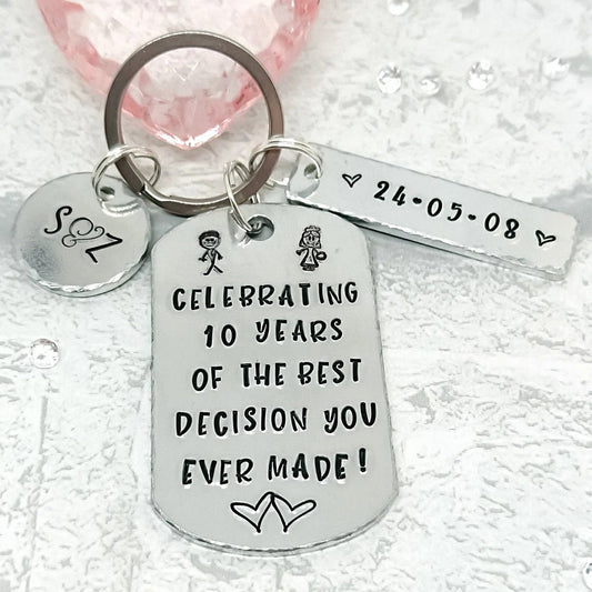 TIN 10th ANNIVERSARY Keyring