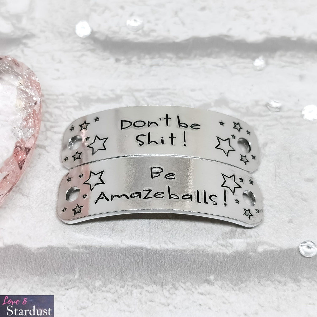 DON'T BE SHIT BE AMAZEBALLS Trainer Tags