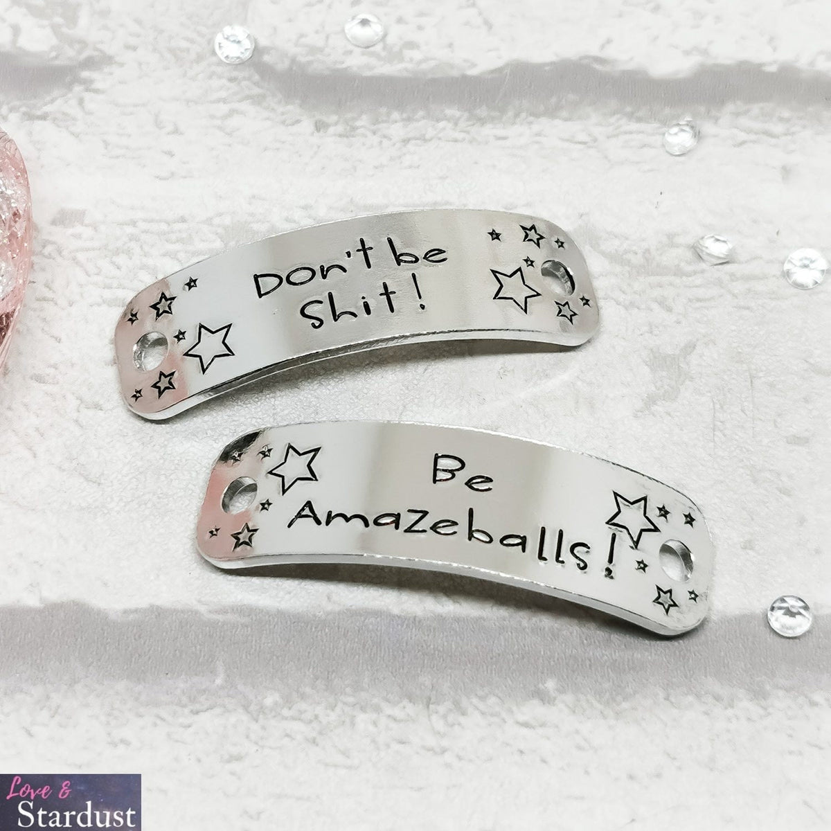 DON'T BE SHIT BE AMAZEBALLS Trainer Tags