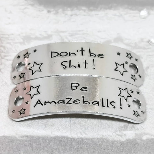 DON'T BE SHIT BE AMAZEBALLS Trainer Tags