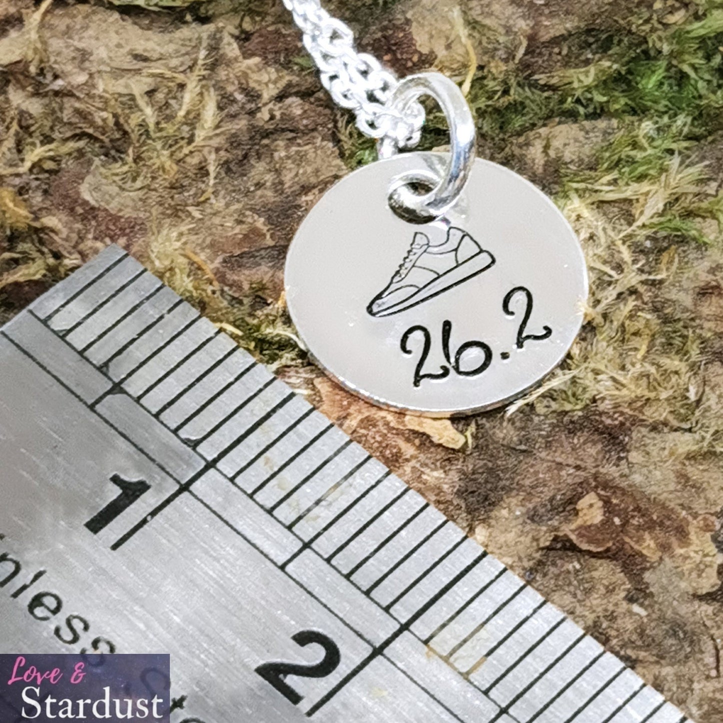 RACE DISTANCE Sterling Silver Necklace