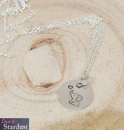 BABY ELEPHANT Sterling Silver Necklace