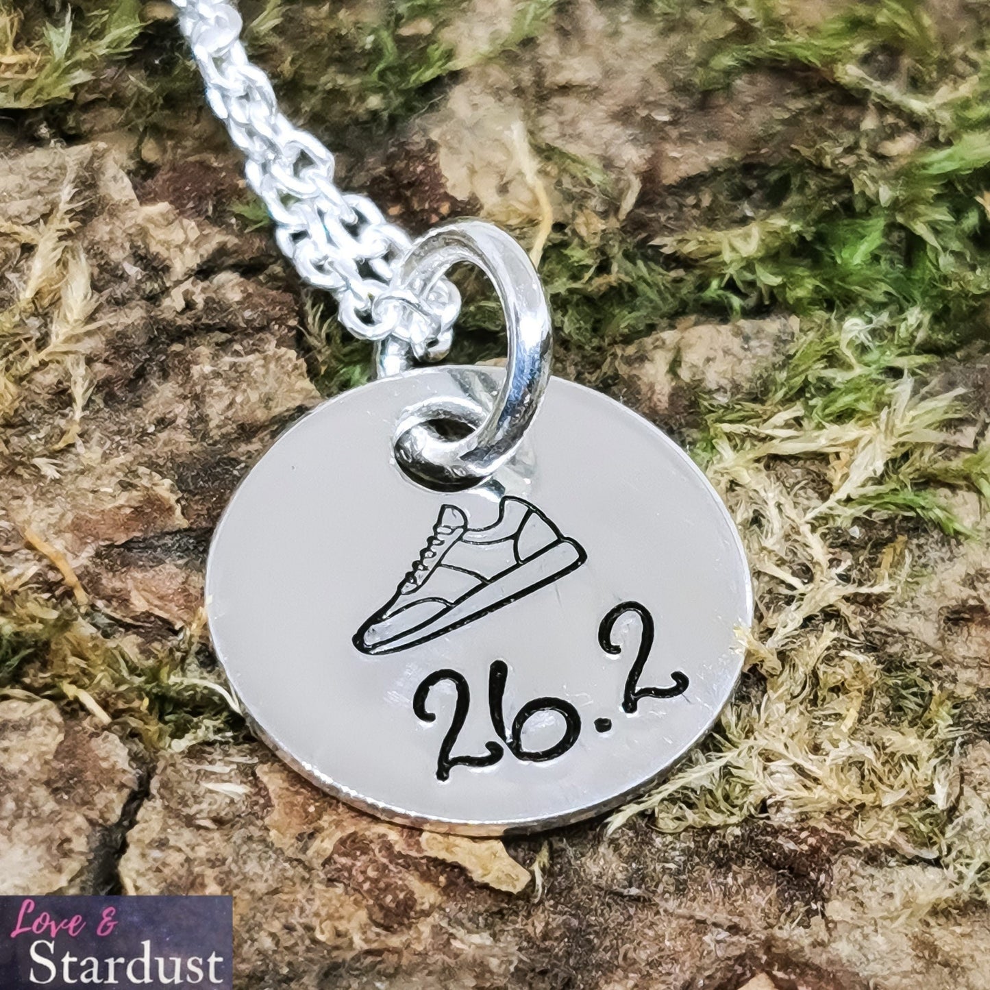 RACE DISTANCE Sterling Silver Necklace